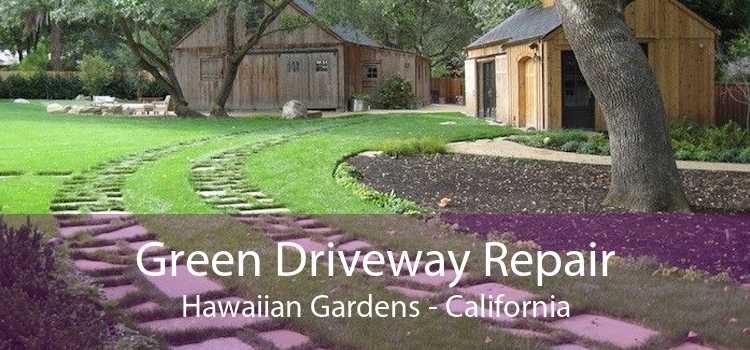 Green Driveway Repair Hawaiian Gardens - California