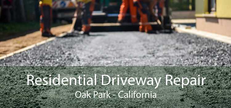 Residential Driveway Repair Oak Park - California