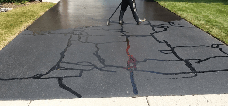 Residential Greencrete Driveway Repair