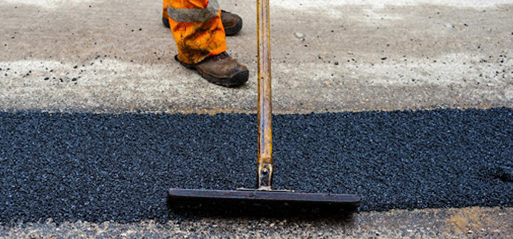 Residential Beige Concrete Driveway Repair